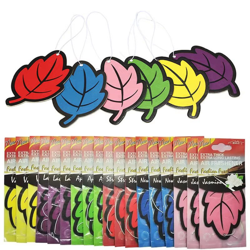Car Accessories Perfume - 6/12개입 차량용 방향제 천연 향기 차잎