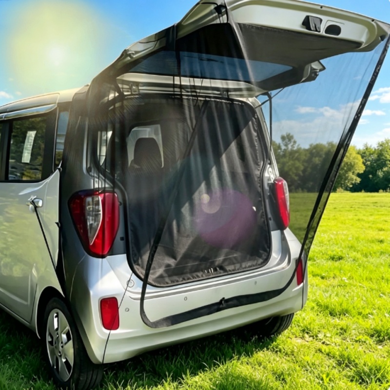 Car Cargo Net Trunk - 캠핑카 모기장, 엑스트라 스트레치 대형 SUV