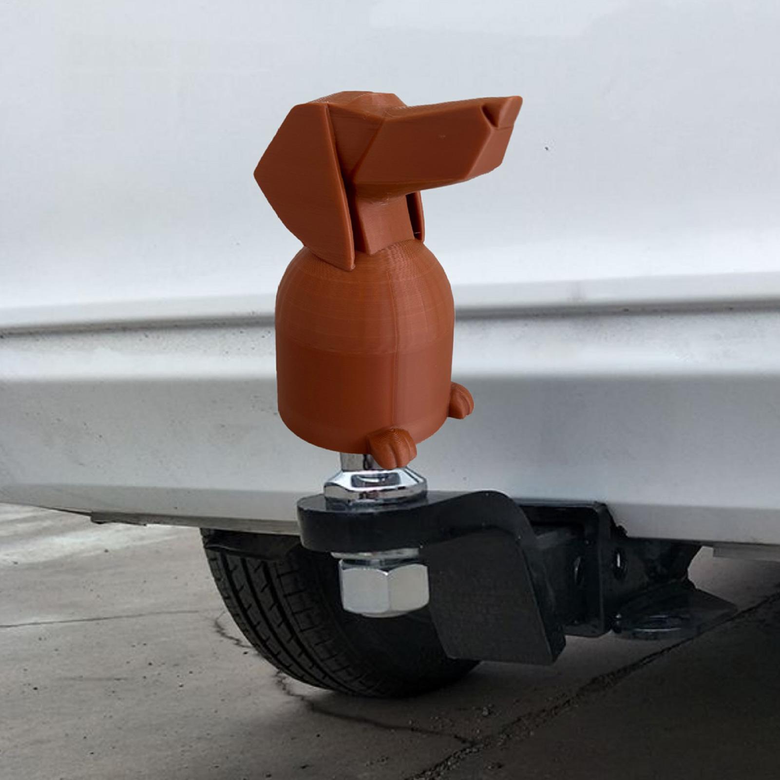 트레일러 히치 커버 닥스훈트 견인 고리 장식 캡 재미있 - Car Accessories For Road Trip 리뷰 및 가격