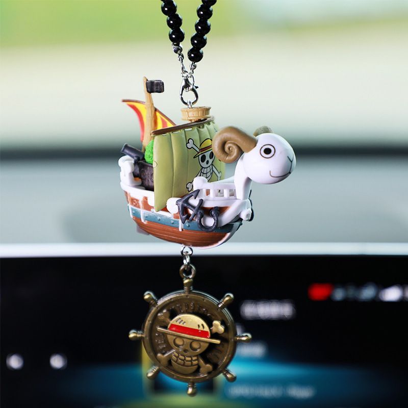 인기 애니메이션 원피스 자동차 펜던트 백미러 장식품 사 - Car Accessories Hanging From Mirror 리뷰 및 가격