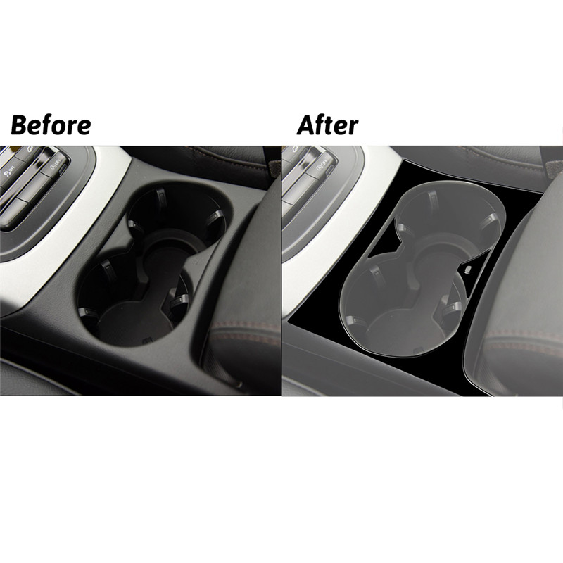 중앙 컵 거치대 패널 ABS 글로스 블랙 스티커, 아우 - Car Accessories Brand 리뷰 및 가격