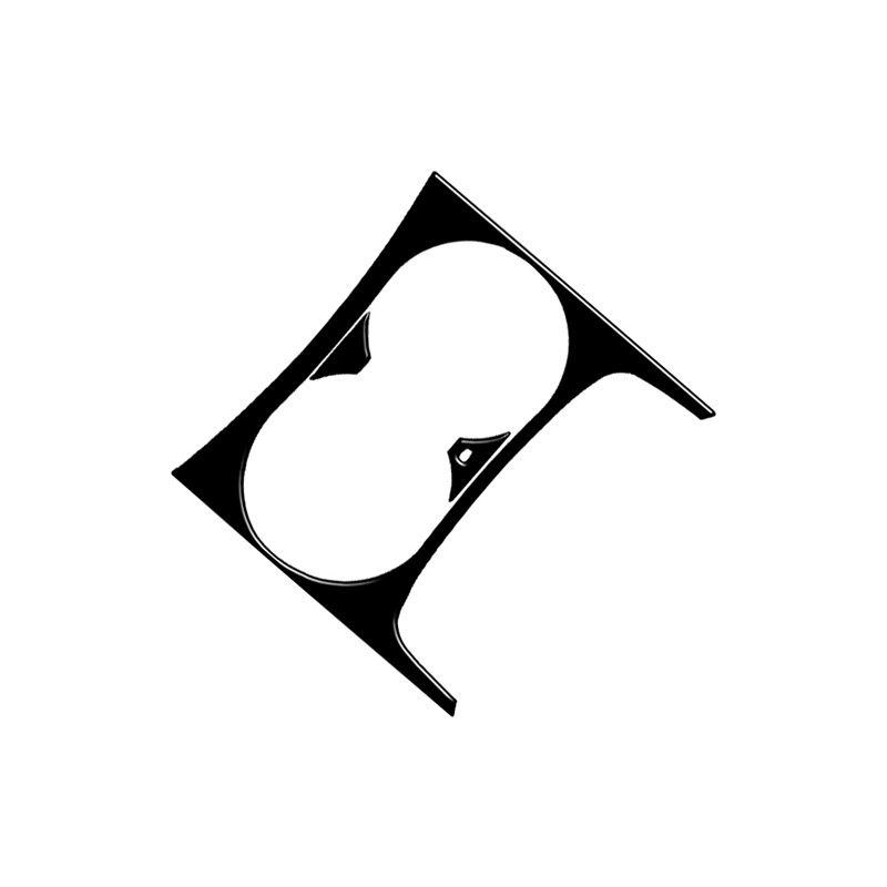중앙 컵 거치대 패널 ABS 글로스 블랙 스티커, 아우 - Car Accessories Brand 리뷰 및 가격