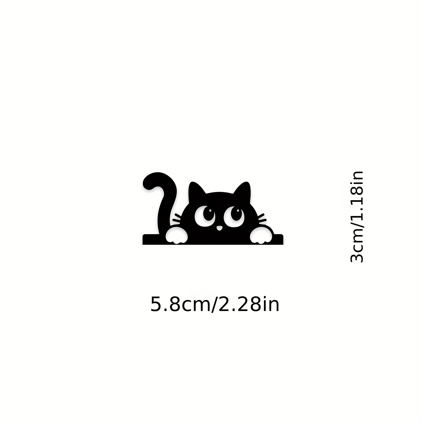 귀여운 고양이 자동차 백미러 스티커 사이드 윈도우 재미 - Car Accessories Xmas Gifts 리뷰 및 가격