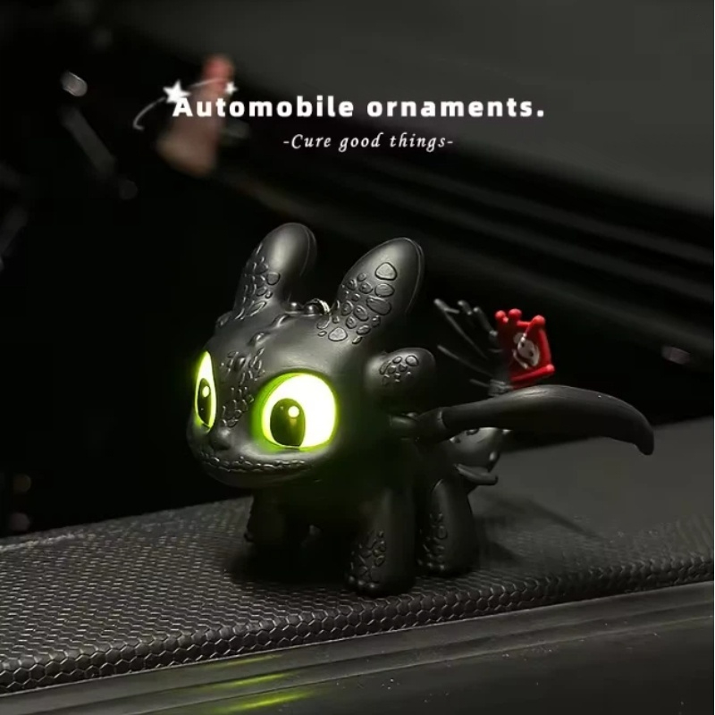진짜 귀여운 발광 이빨 없는 자동차 인테리어 장식품,  - Car Accessories Inside 리뷰 및 가격