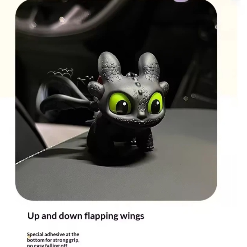진짜 귀여운 발광 이빨 없는 자동차 인테리어 장식품,  - Car Accessories Inside 리뷰 및 가격