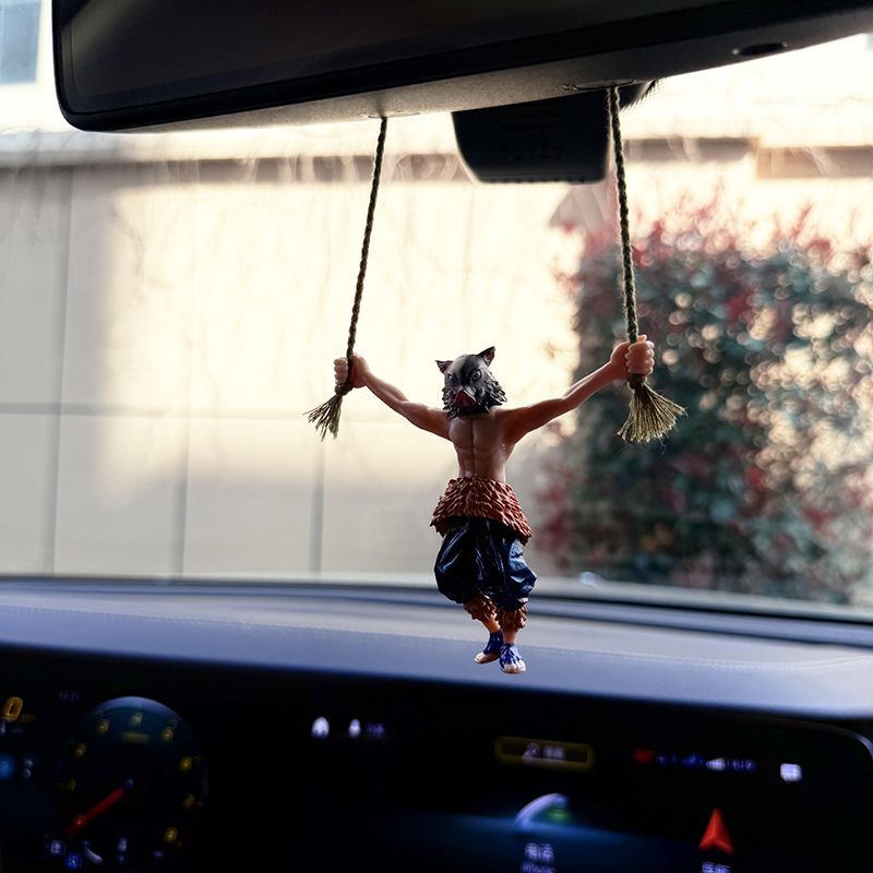 악마 슬레이어 애니메이션 자동차 인테리어 장식품 백미러 - Car Accessories Hanging From Mirror 리뷰 및 가격