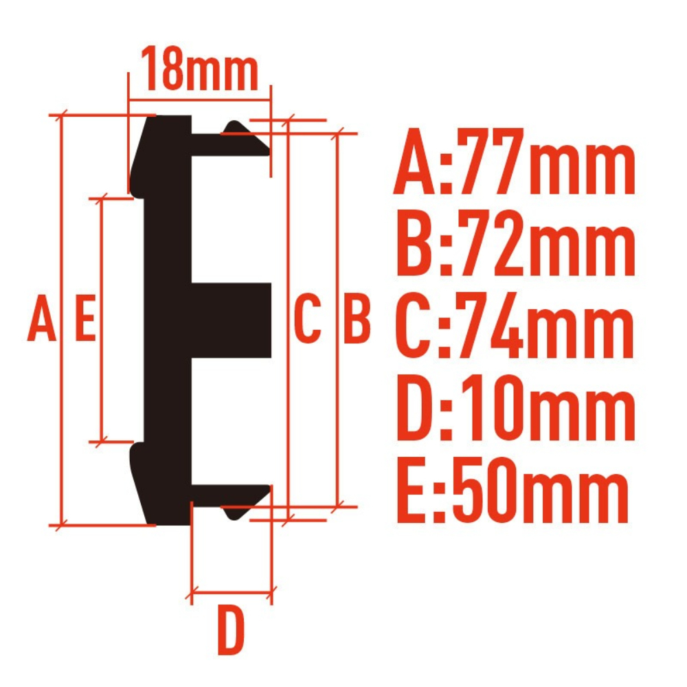 4개 77MM 클립 72MM JDM W WORK 이모션 - Car Accessories Jdm 리뷰 및 가격
