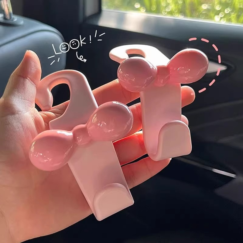 미니멀리스트 보우 자동차 뒷좌석 걸이형 후크, 차량 내 - Car Accessories For Road Trip 리뷰 및 가격