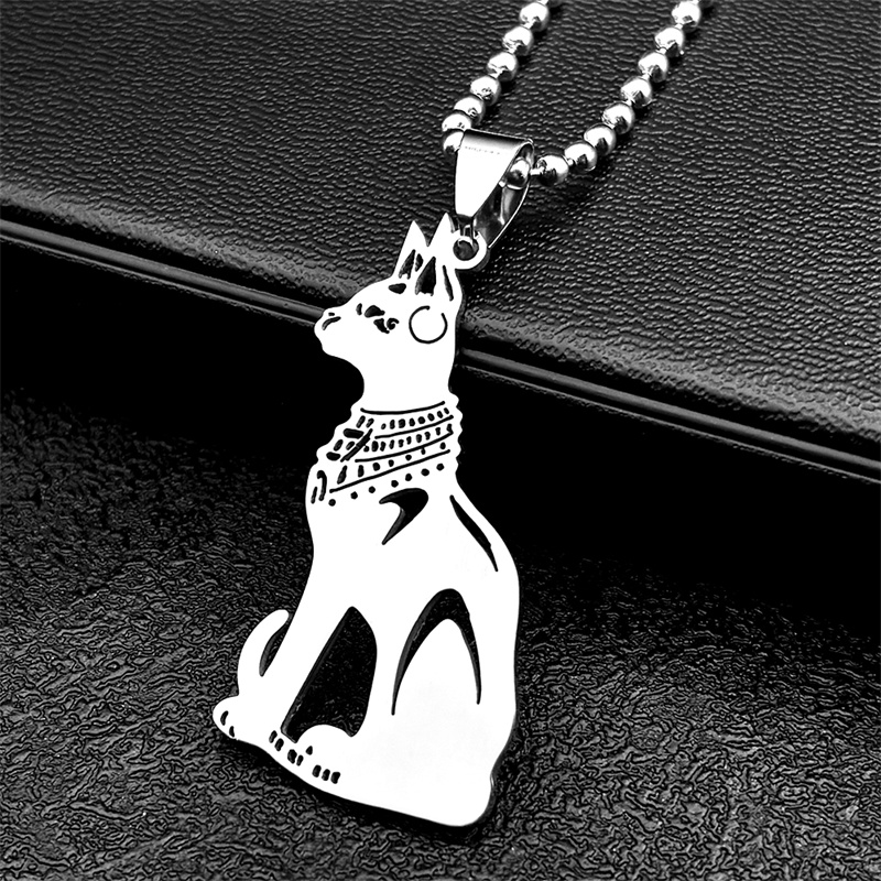 스테인레스 스틸 이집트 고양이 Bastet 자동차 키  - Car Accessories Egypt 리뷰 및 가격