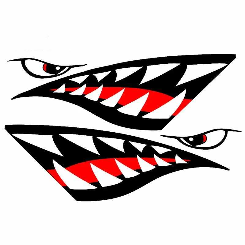 JDM 상어 입 이빨 자동차 스티커 만화 재미 있은 방 - Car Accessories Jdm 리뷰 및 가격