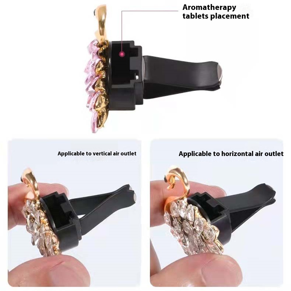 1개 자동차 통풍구 향수 클립 차량용 방향제 아로마 클 - Car Accessories Perfume 리뷰 및 가격