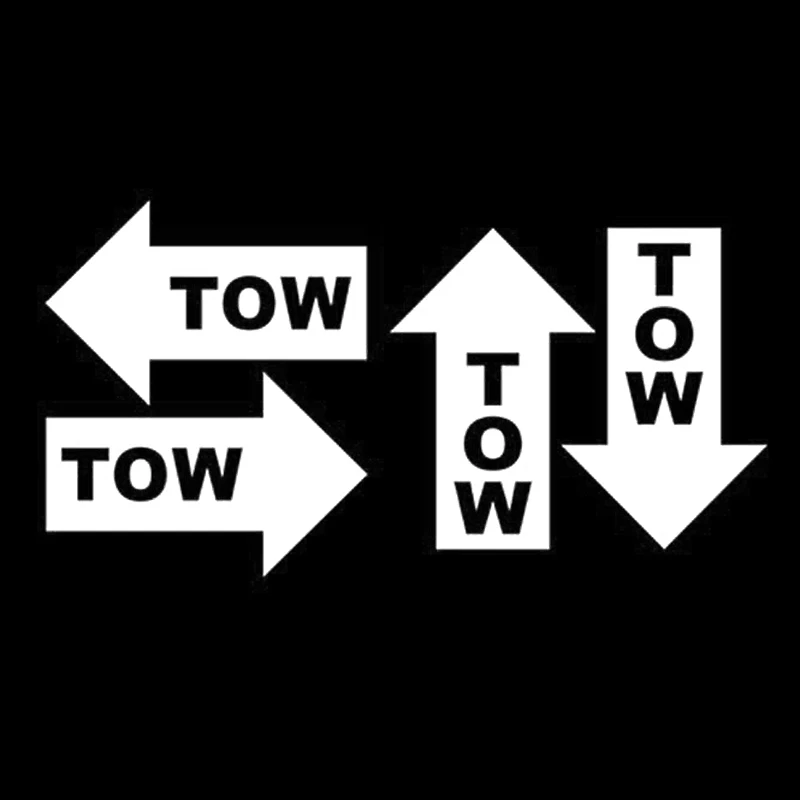 재미있는 자동차 스티커 TOW 후크 화살표 JDM 비닐 - Car Accessories Jdm 리뷰 및 가격