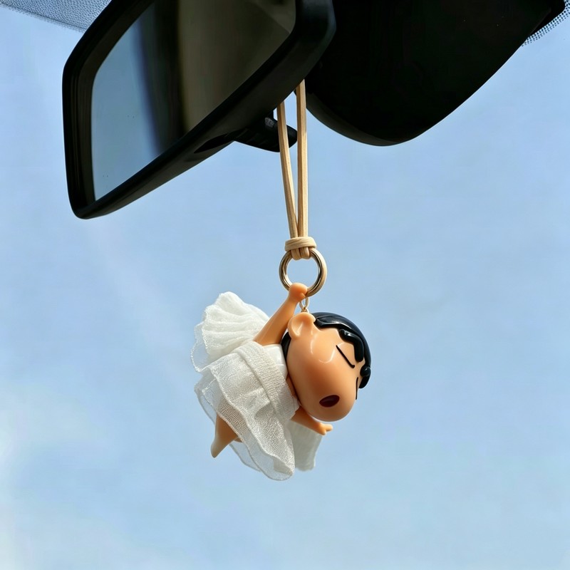 크레용신짱 엔젤 발레 미니 자동차 백미러 장식 펜던트  - Car Accessories Inside 리뷰 및 가격
