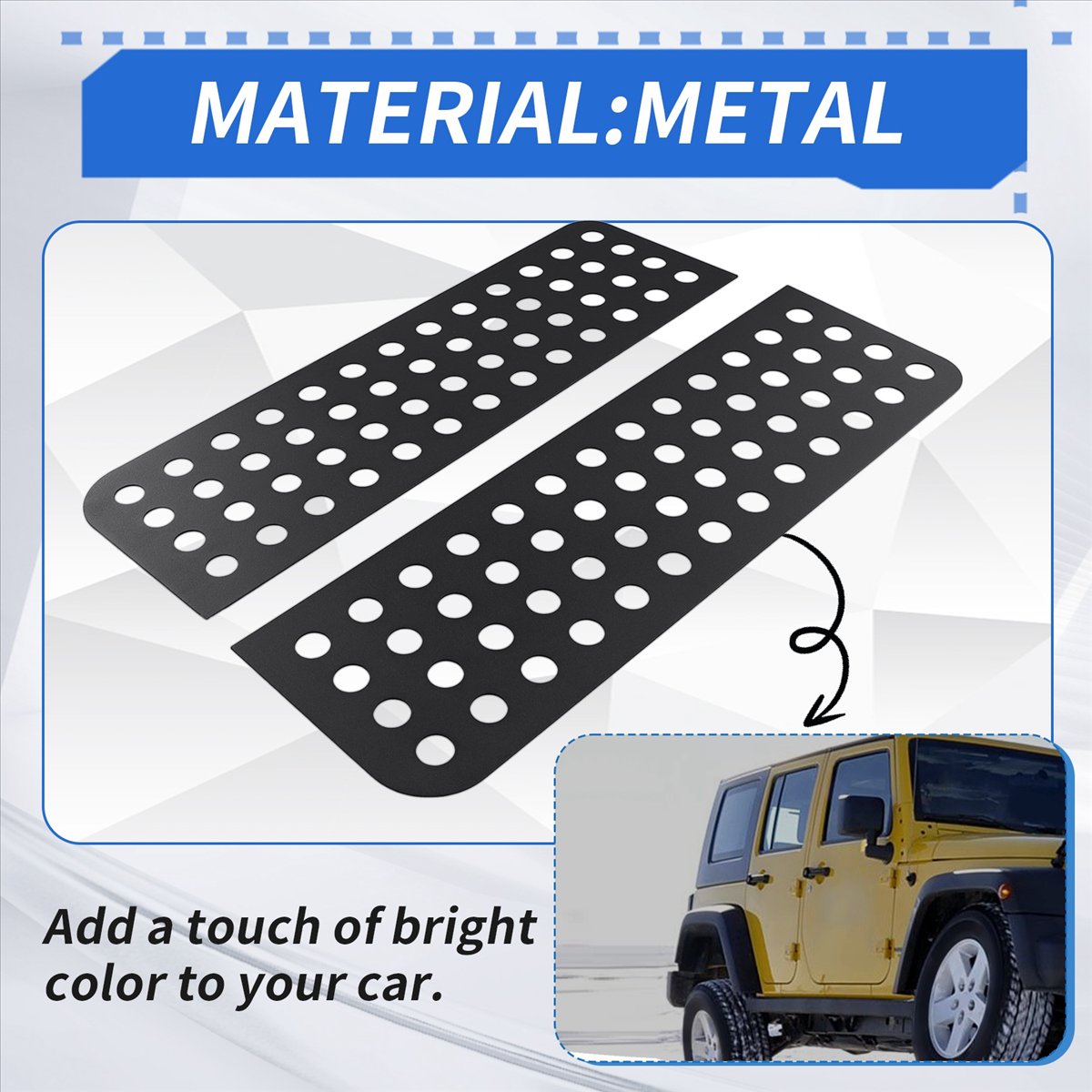 슈퍼 세일 자동차 뒷문 삼각형 창문 유리 패널 장식 커 - Car Accessories Exterior 리뷰 및 가격