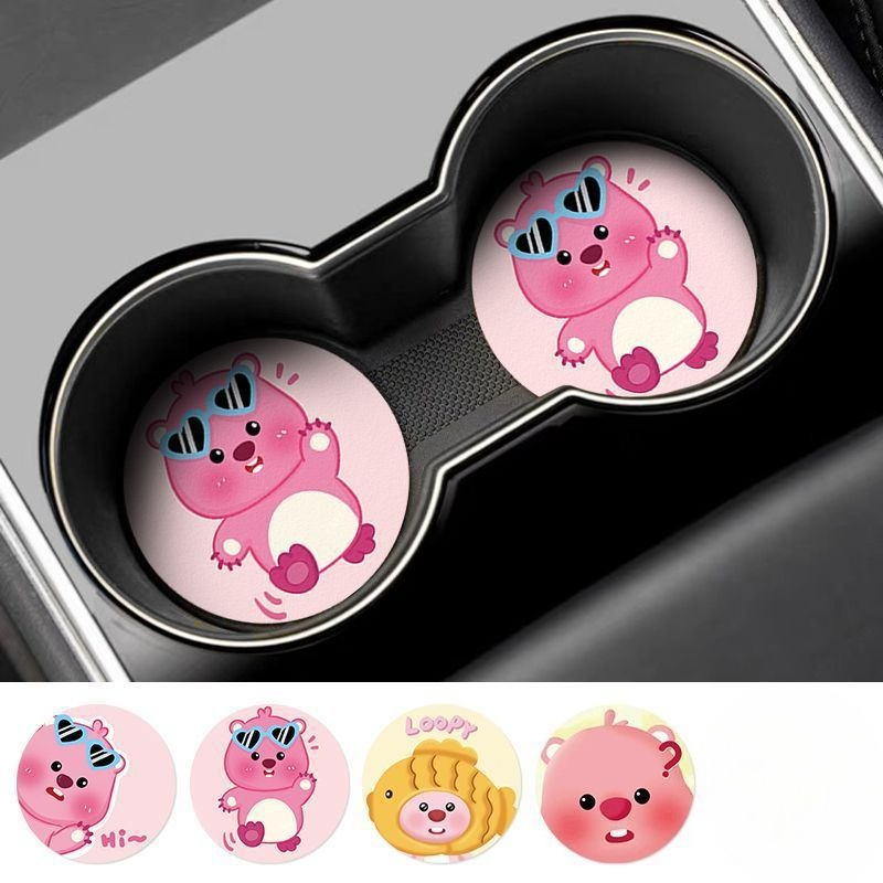 루피 크리에이티브 만화 자동차 코스터 (남아, 여아용) - Car Accessories Inside 리뷰 및 가격