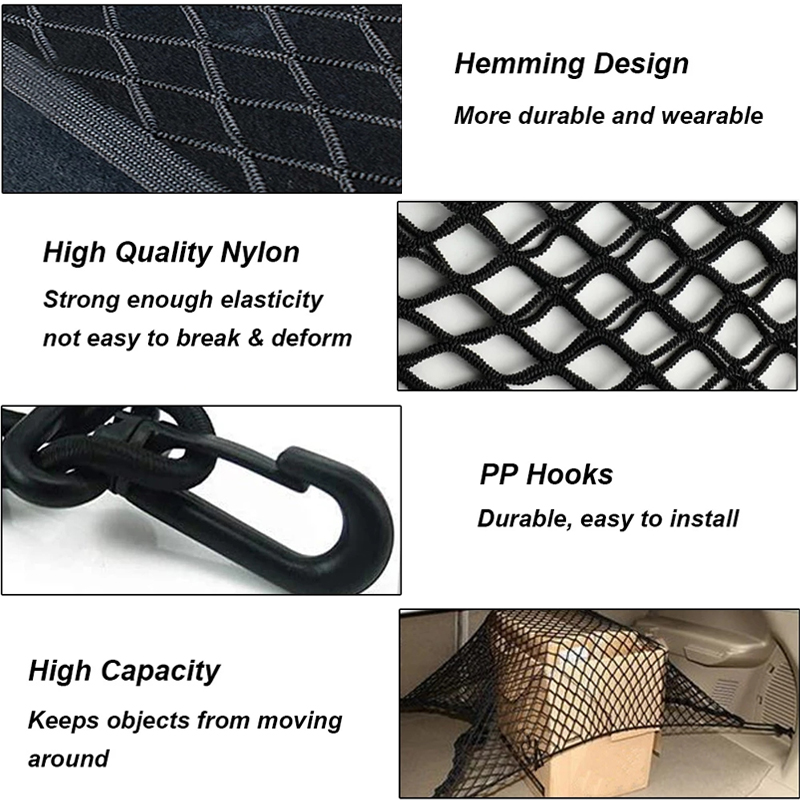 BMW X5 iX5 E70 F15 G05 E53 199 - Car Cargo Net Trunk 리뷰 및 가격
