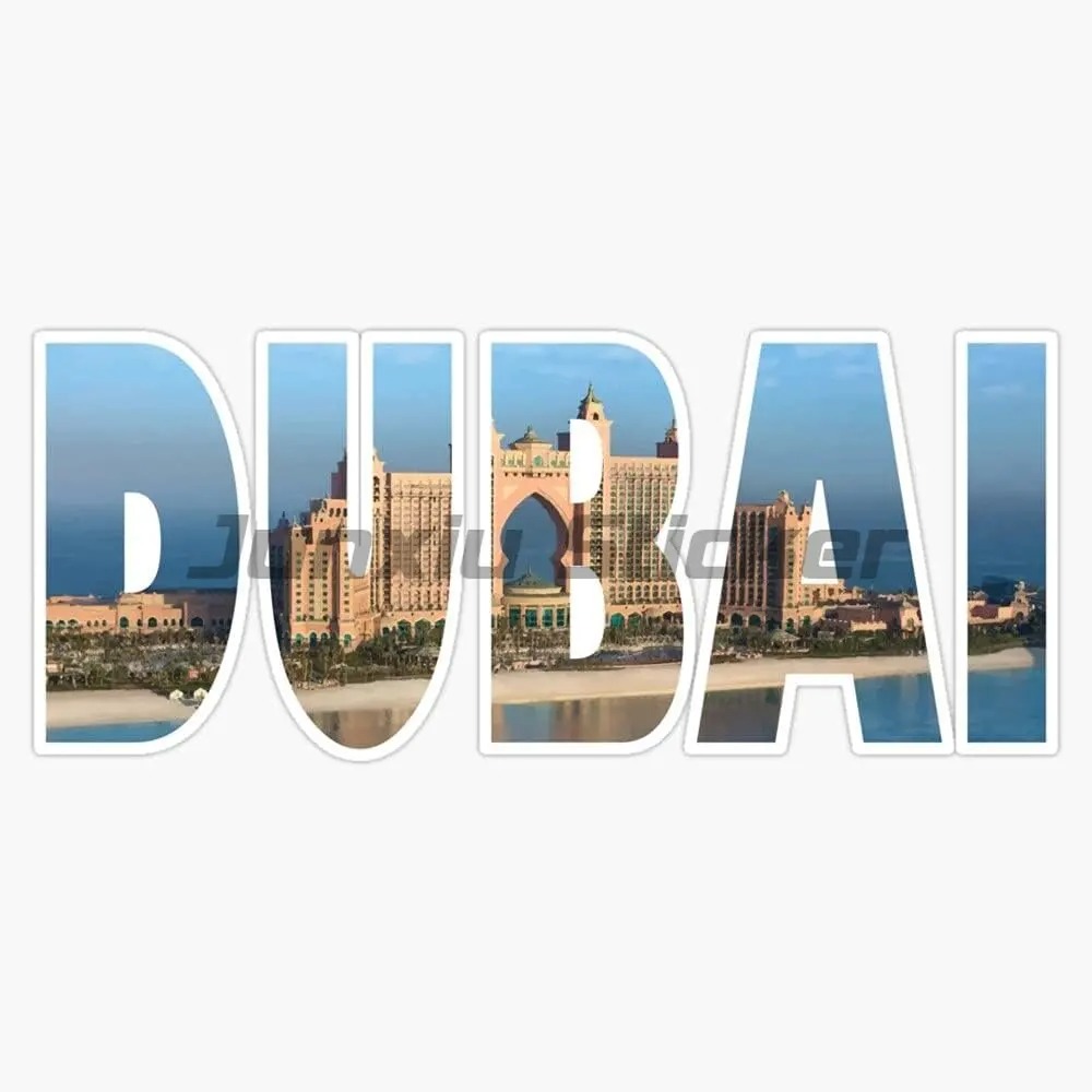두바이 국기 비닐 오토바이 자동차 스타일링 노트북 방  - Car Accessories Dubai 리뷰 및 가격