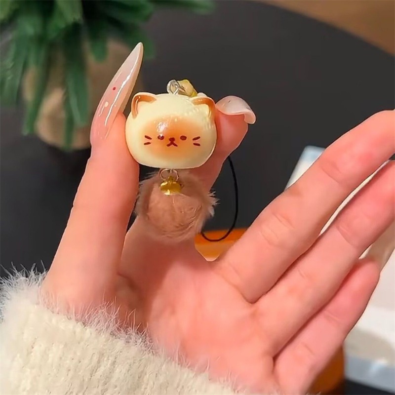 5Pcs 만화 낙서 고양이 열쇠 고리 코스프레 크리 에 - Car Accessories Xmas Gifts 리뷰 및 가격