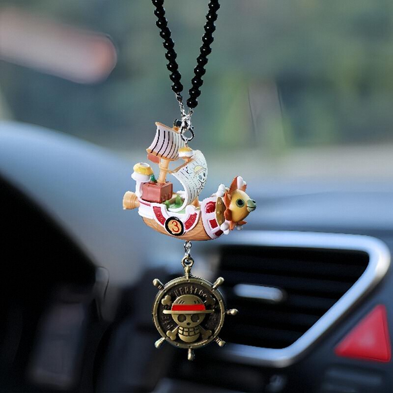 창의적인 원피스 티서런치 자동차 펜던트, 백미러 장식용 - Car Accessories Hanging From Mirror 리뷰 및 가격