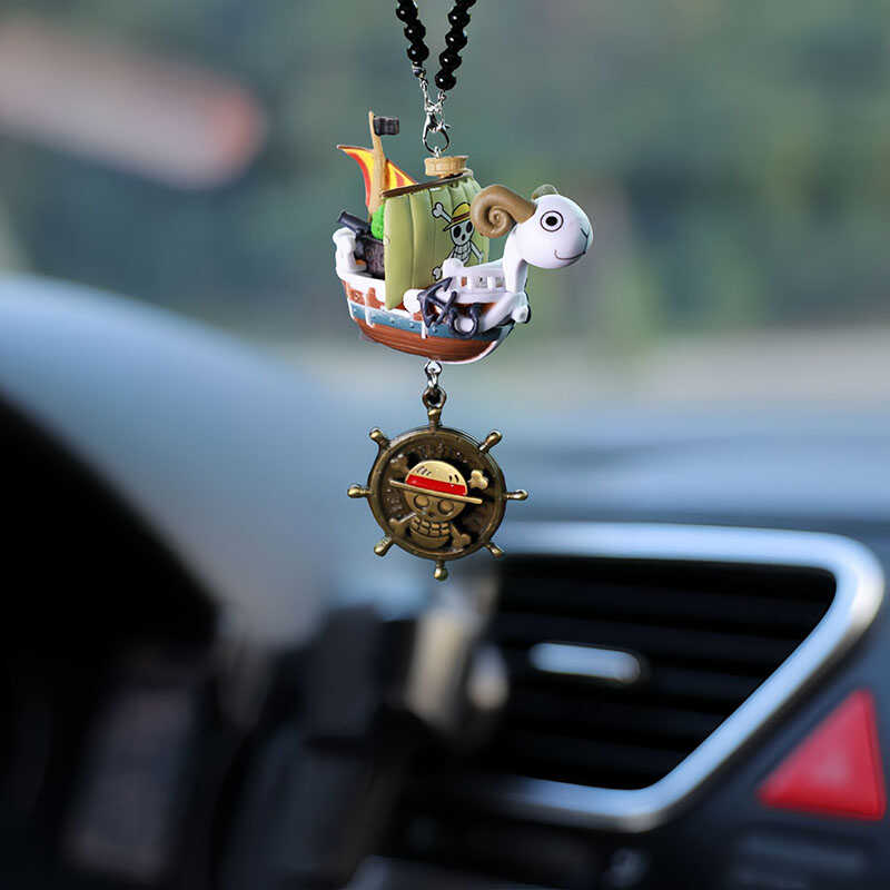창의적인 원피스 티서런치 자동차 펜던트, 백미러 장식용 - Car Accessories Hanging From Mirror 리뷰 및 가격