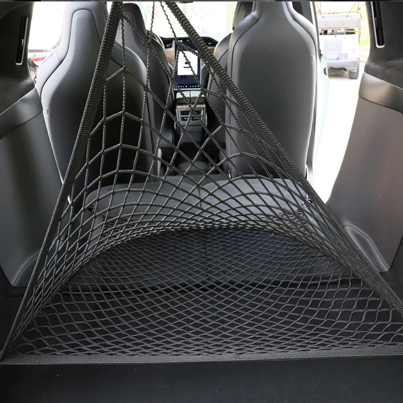 테슬라 모델 X 모델 Y 주니퍼 트렁크 수납망 가방 걸 - Car Cargo Net Trunk 리뷰 및 가격