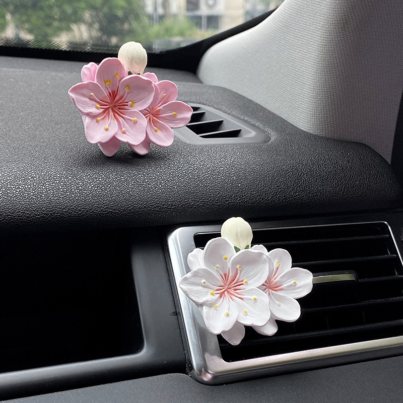 1pc 자동차 패션 작은 절묘한 향수 클립 꽃 모양 공 - Car Accessories Perfume 리뷰 및 가격
