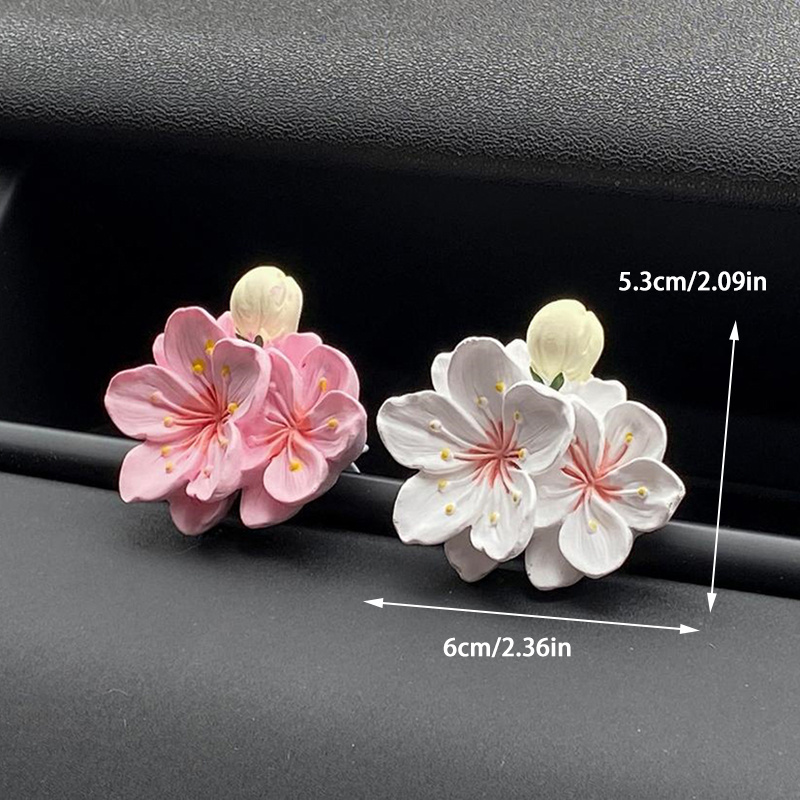 1pc 자동차 패션 작은 절묘한 향수 클립 꽃 모양 공 - Car Accessories Perfume 리뷰 및 가격