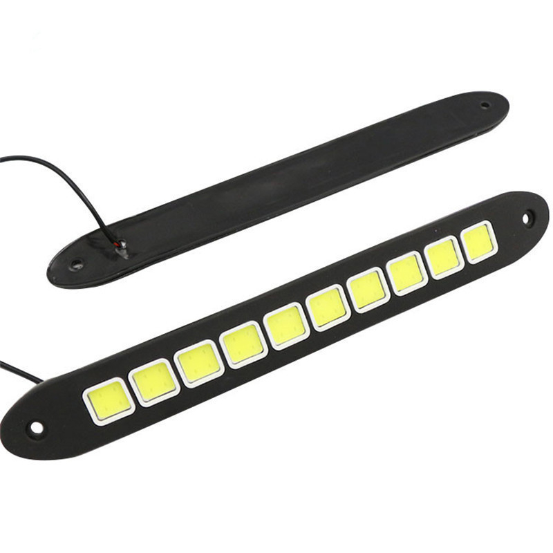 1/2pcs DRL COB 자동차 LED 주간 러닝 라 - Car Accessories For Road Trip 리뷰 및 가격