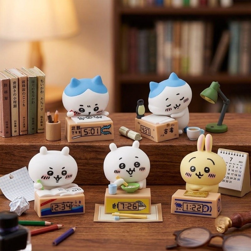 Hachiware Usagi 만화 알람 시계 인형 자동 - Car Accessories Inside 리뷰 및 가격