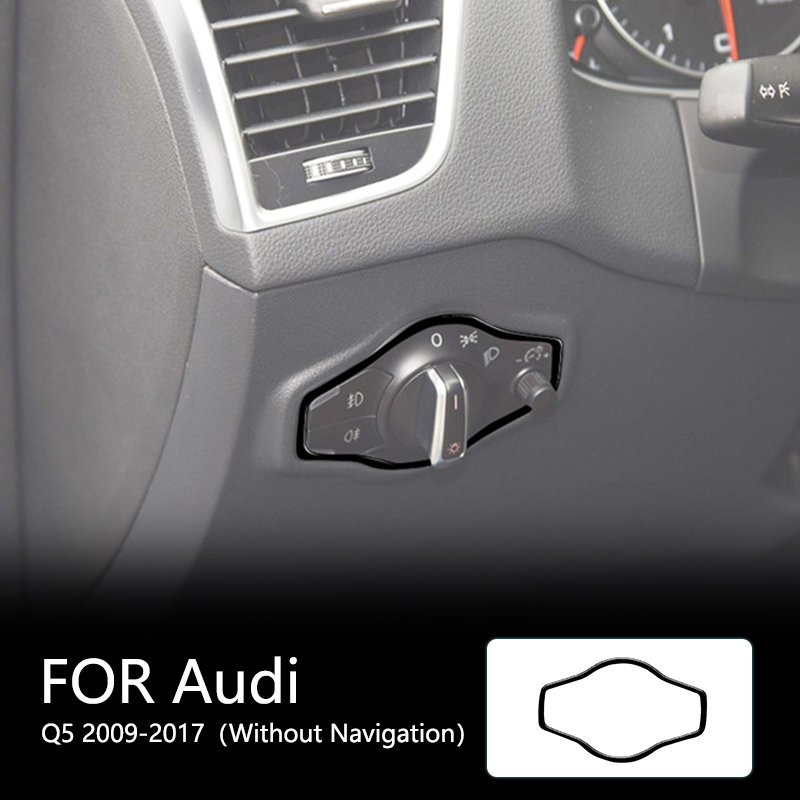 헤드램프 프레임 ABS 글로스 블랙 스티커, 아우디 Q - Car Accessories Brand 리뷰 및 가격