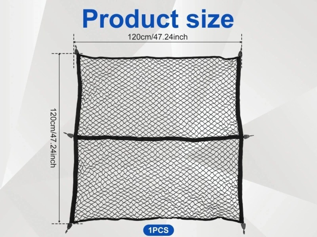 자동차 메쉬 탄성 나일론 리어 백 카고 트렁크 수납 정 - Car Cargo Net Trunk 리뷰 및 가격