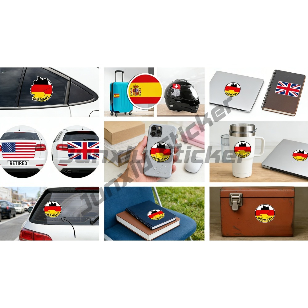 잠비아 그런지 월드 플래그 스탬프 자동차 데칼 범퍼 스 - Car Accessories Zambia 리뷰 및 가격