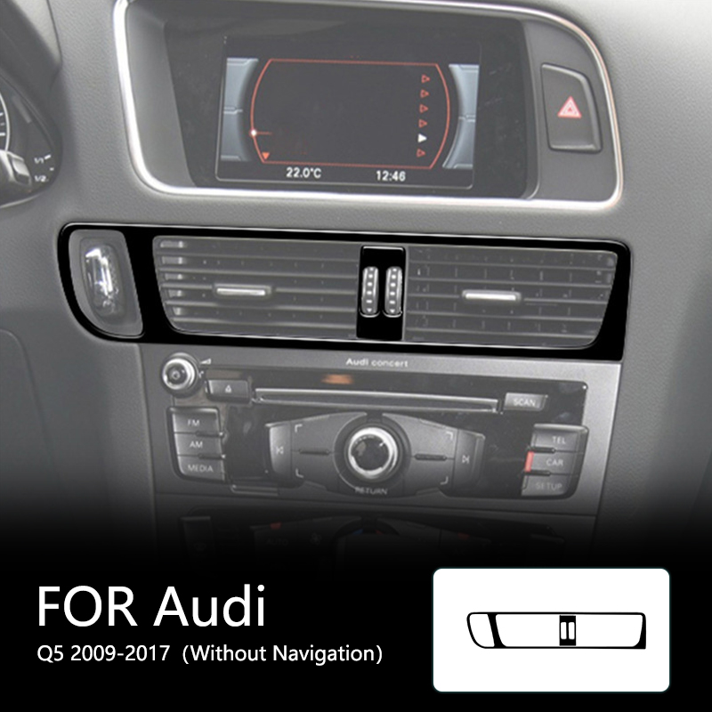 에어컨 배출구 프레임 ABS 글로스 블랙 스티커, 아우 - Car Accessories Brand 리뷰 및 가격