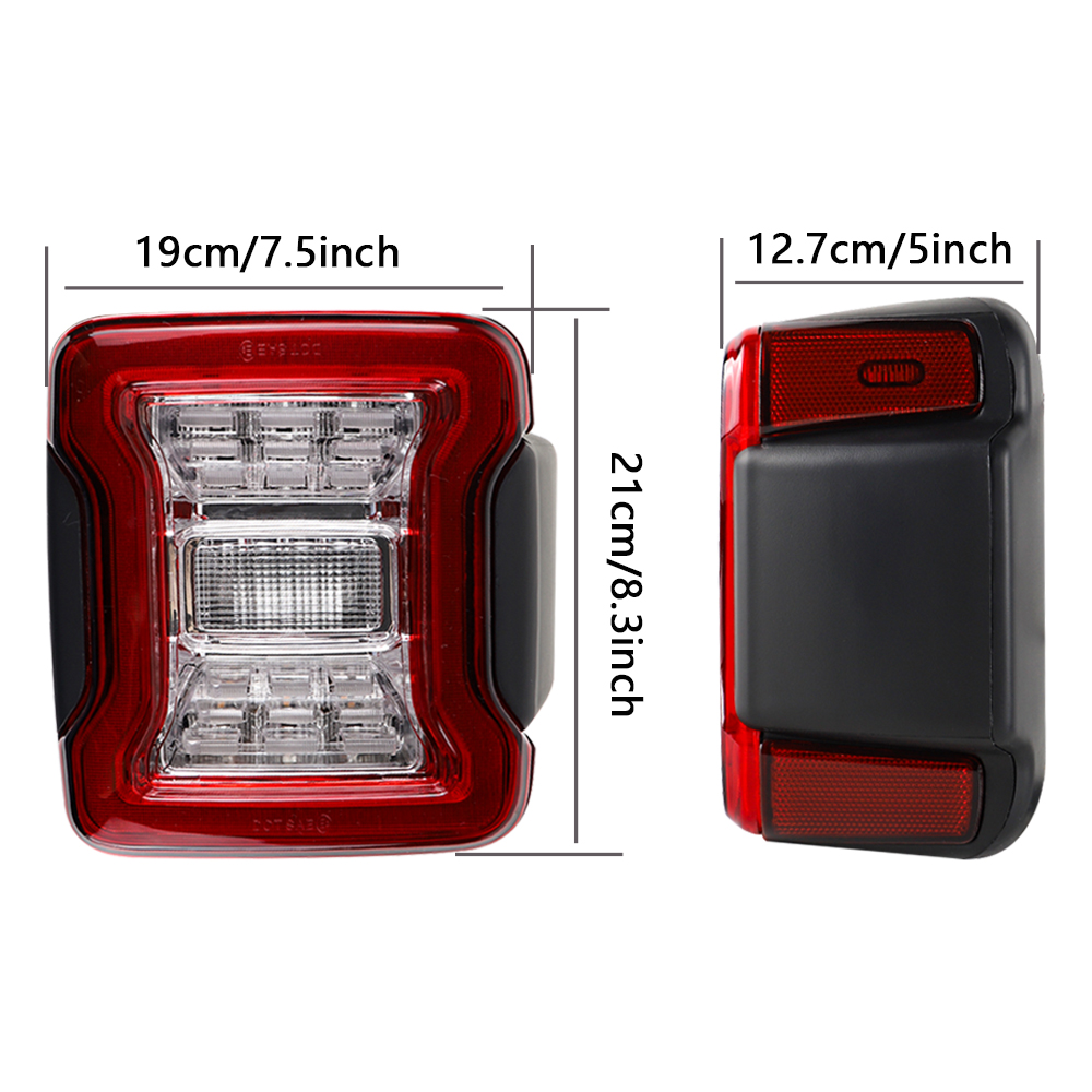 지프 랭글러 용 LED 테일 라이트 JL 2018 20 - Car Accessories For Road Trip 리뷰 및 가격