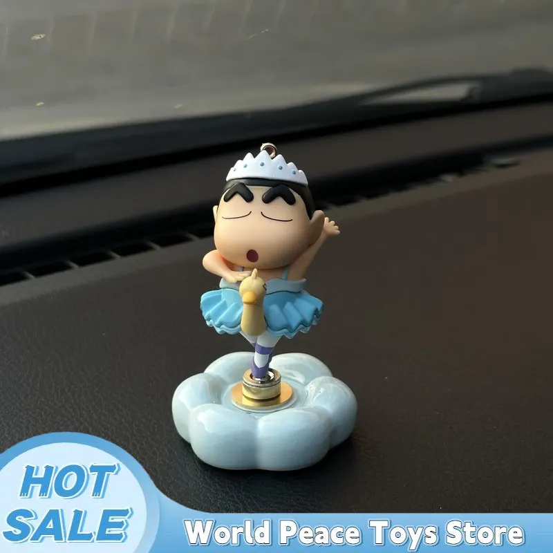 회전식 발레 크레용 신짱 자동차 대시보드 장식품 자동차 - Car Accessories Inside 리뷰 및 가격