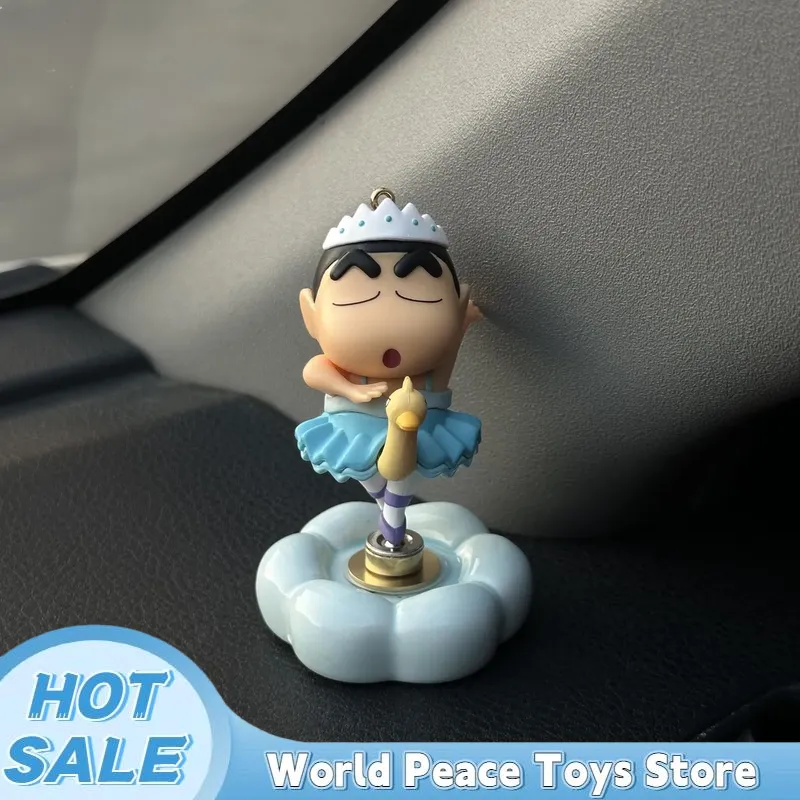 회전식 발레 크레용 신짱 자동차 대시보드 장식품 자동차 - Car Accessories Inside 리뷰 및 가격